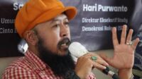 Direktur Eksekutif Studi Demokrasi Rakyat SDR Hari Purwanto Direktur Eksekutif Studi Demokrasi Rakyat SDR Hari Purwanto