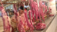 Ilustrasi Pedagang Daging Ilustrasi Pedagang Daging