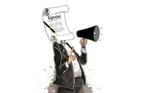 Ilustrasi Oposisi Ilustrasi Oposisi
