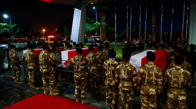 3 Jenazah TNI Gugur Di Lebanon