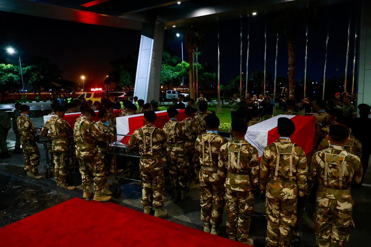3 Jenazah TNI Gugur Di Lebanon