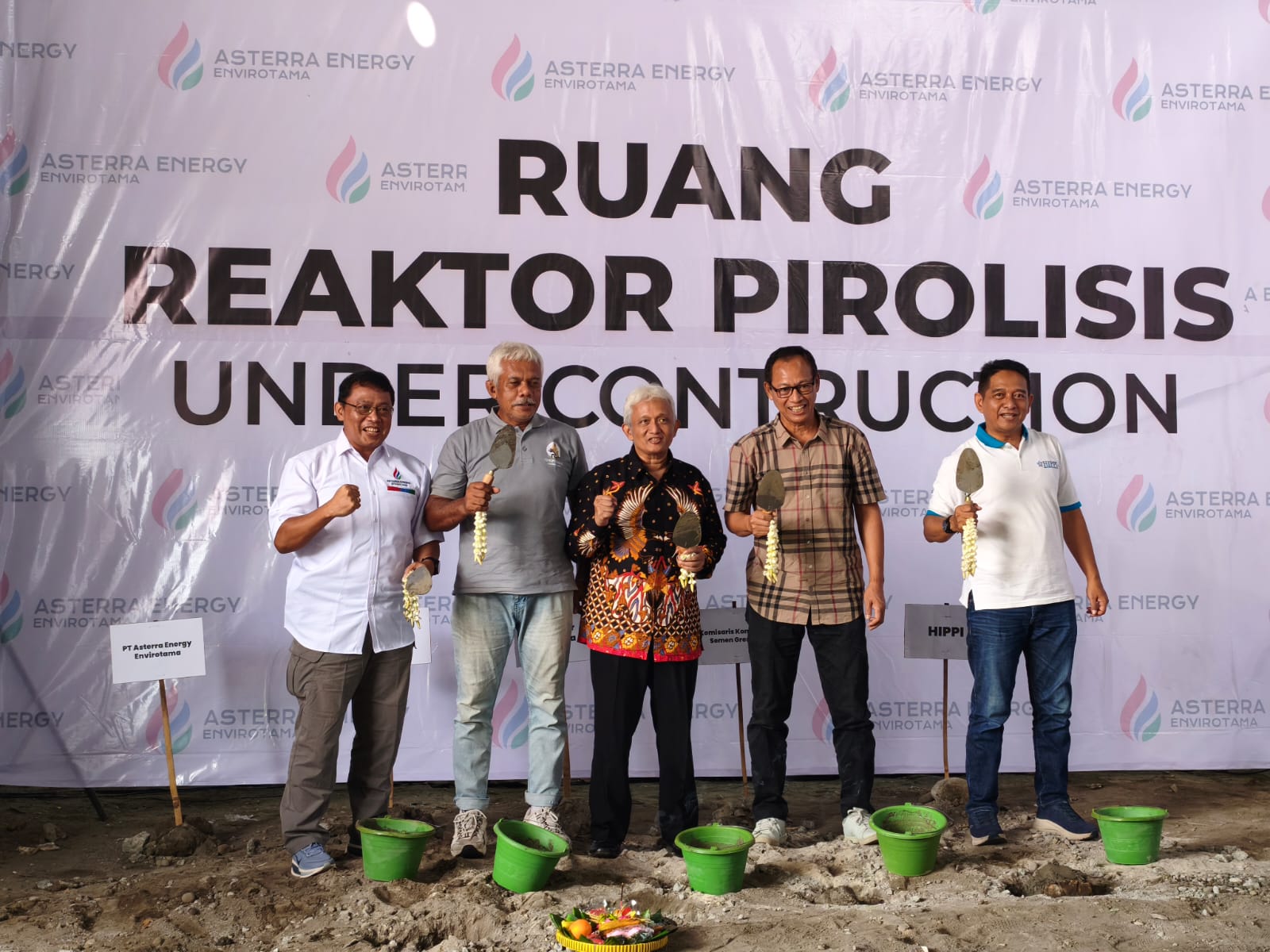 Groundbreaking Plant Pirolisis PT AEE