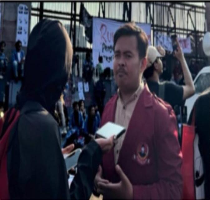 Ketua BEM FH UBK Muhammad Abdimaludin