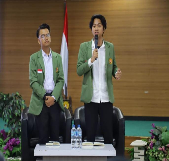 Ketua BEM UPNVJ Gufron Dimas Wicaksono